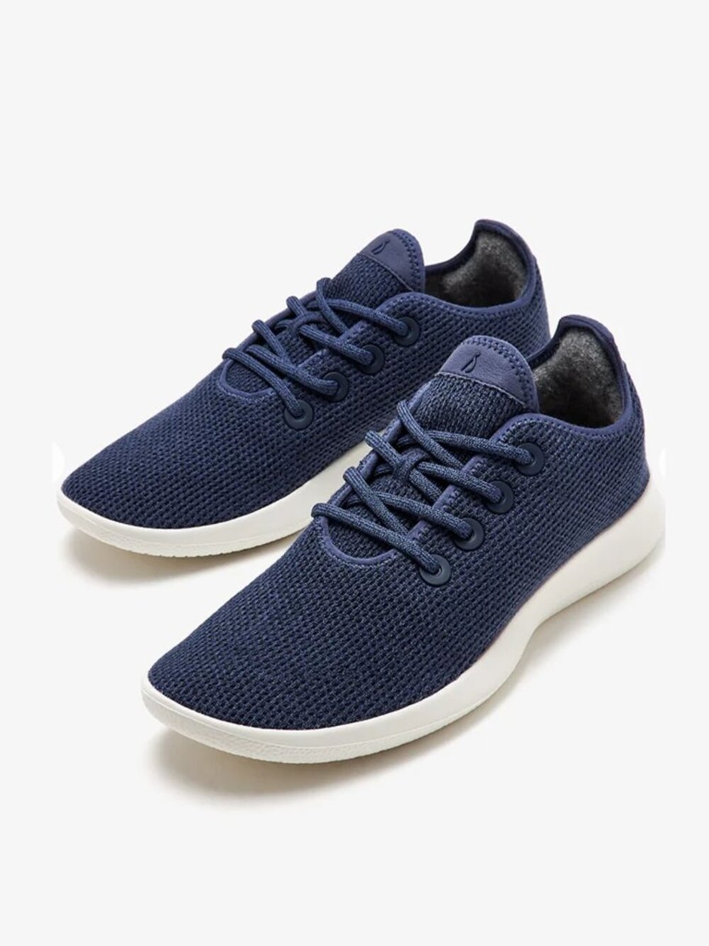 New Allbirds Men's Tree Runner Size 10 Navy Blue Sneakers NWOB